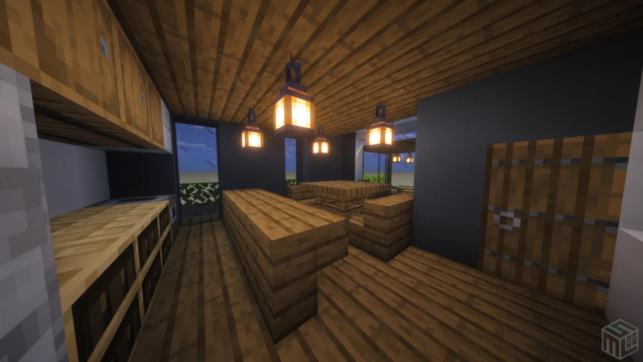 内装。ダイニングキッチン