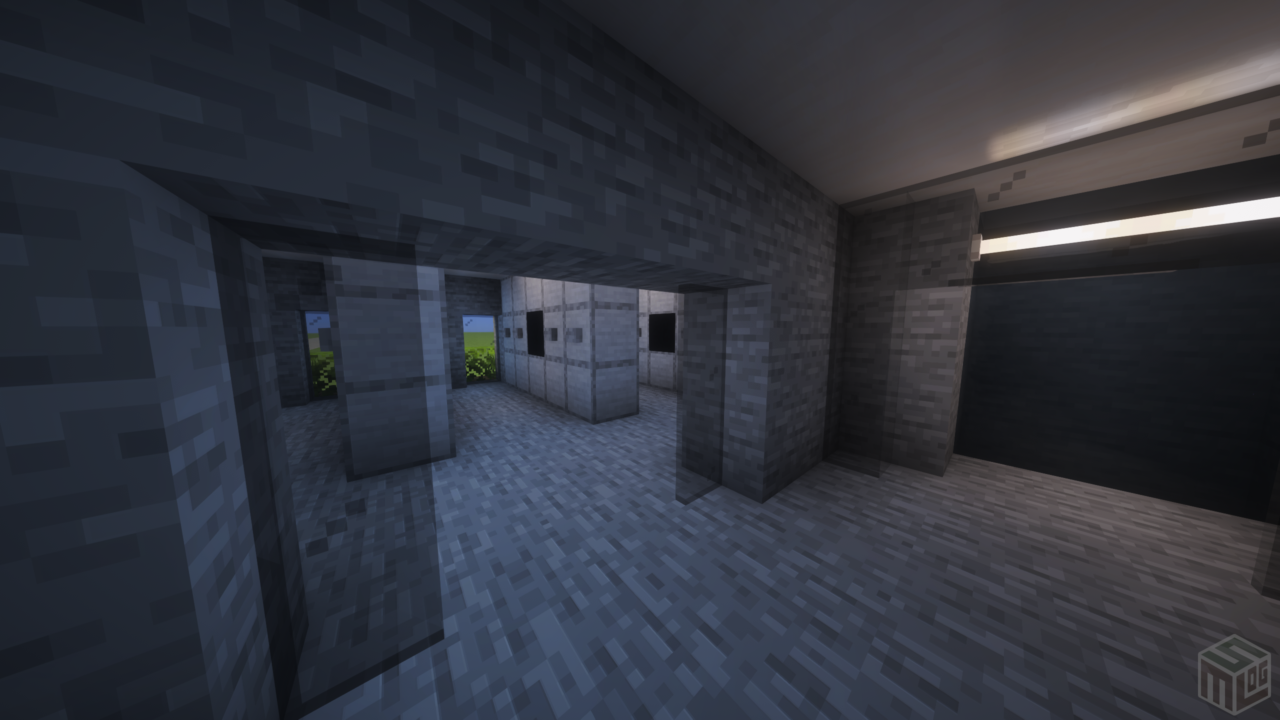 内装例。1階ロッカールーム